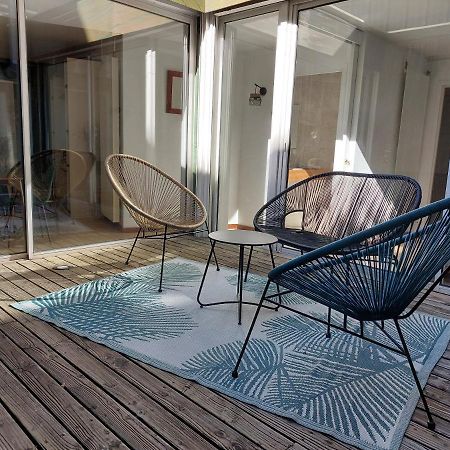 Le Peyrot*** Coeur De Ville 55M² Avec Patio โรเดซ ภายนอก รูปภาพ